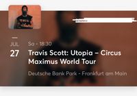 Travis Scott: Utopia - Circus Maximus World Tour, Frankfurt Frankfurt am Main - Ginnheim Vorschau