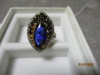 Vintage Damen Ring Silber 925 (vergoldet) Gr 18,1 Nordrhein-Westfalen - Merzenich Vorschau