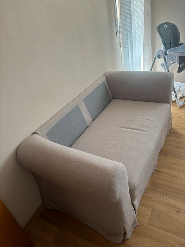 Sofa zum Verkaufen in Sandfarbe in Mannheim