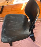 Vitra Plywood Group LCW Stuhl, schwarz lackiert Baden-Württemberg - Küssaberg Vorschau