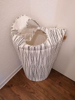 Lässig Laundry Basket/Wäschekorb/Storage Canvas weiß/schwarz Stuttgart - Bad Cannstatt Vorschau