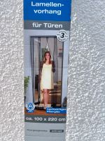 Lamellen Vorhang für Türen ca. 100 x 220 cm in Anthrazit Bayern - Kösching Vorschau