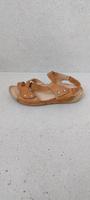 Echtleder Sandalen - Caramel - Innen und Außen Leder - Gr. 37 Sachsen - Hirschstein Vorschau