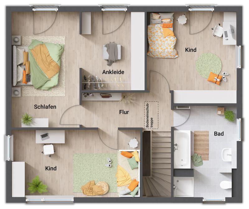 Einfamilienhaus-Neubau mit Vollausstattung in Bernau in Bernau