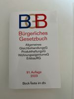 Bürgerliches Gesetzbuch Beck-Texte im dtv 91. Auflage 2023 Rheinland-Pfalz - Mainz Vorschau