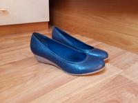 Pumps Ballerina gr 37 blau Nordrhein-Westfalen - Gütersloh Vorschau