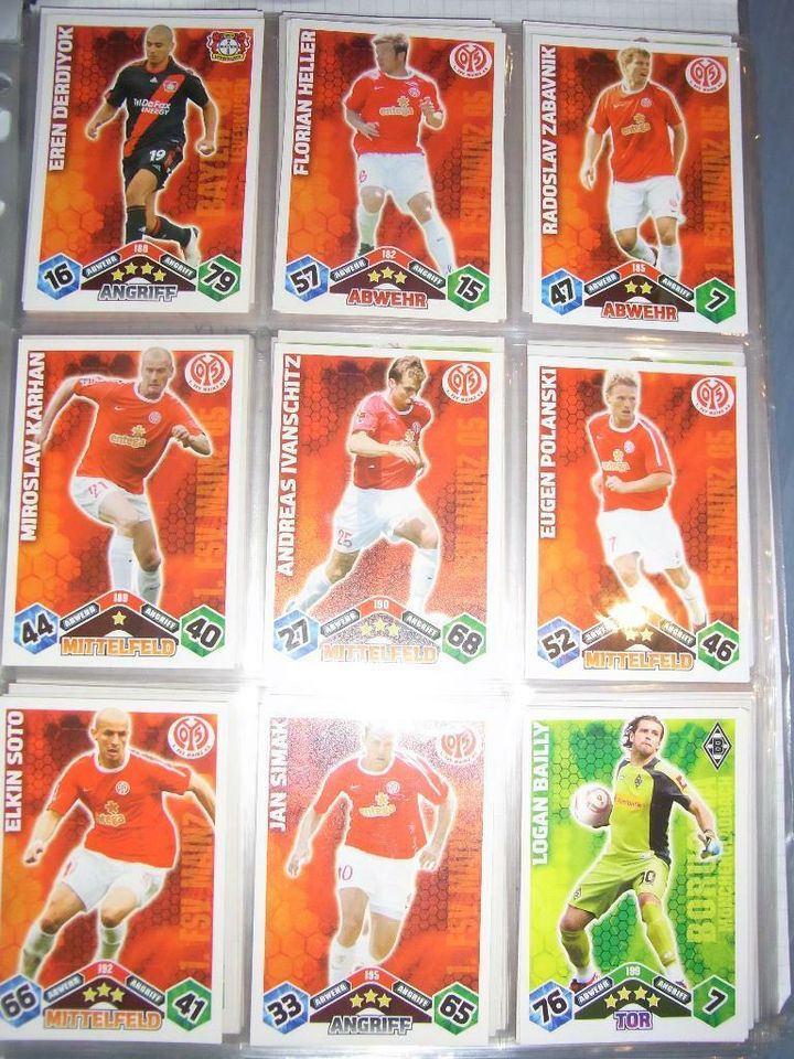 Match Attax Trading Card Game Saison 2010/2011 in Bremen