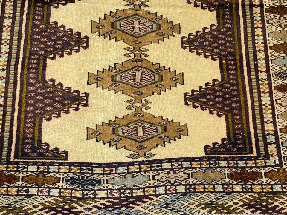 handgeknüpfter teppich  Perserteppich Torkman - 115 x 95 cm 18151 in Hamburg