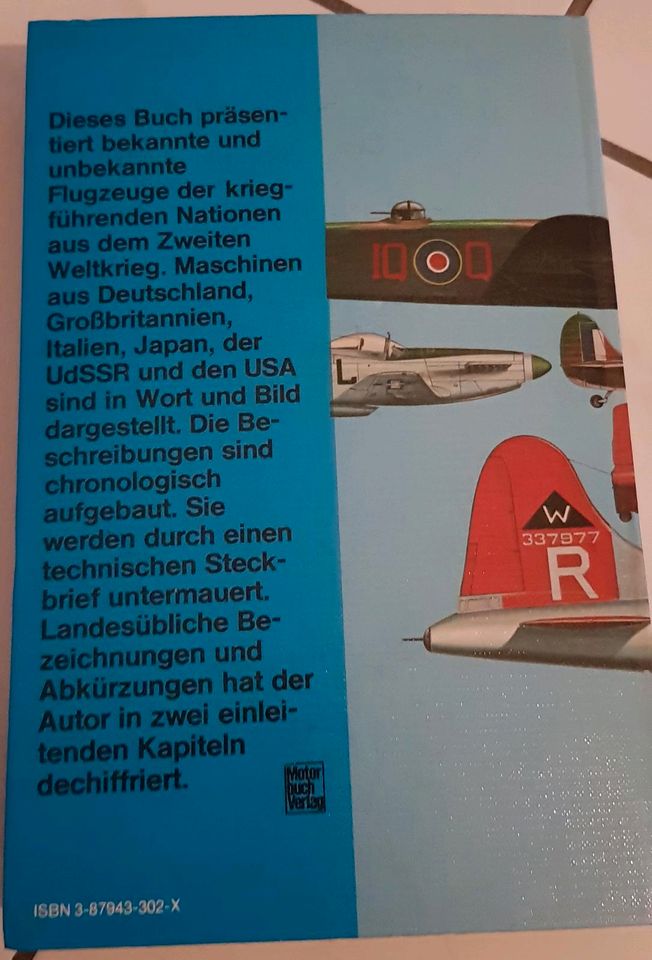 Buch Weltkrieg II Flugzeuge in Recklinghausen