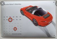 Selten: Blech Ewiger Kalender Original Porsche 911 Targa Bayern - Röttenbach Vorschau