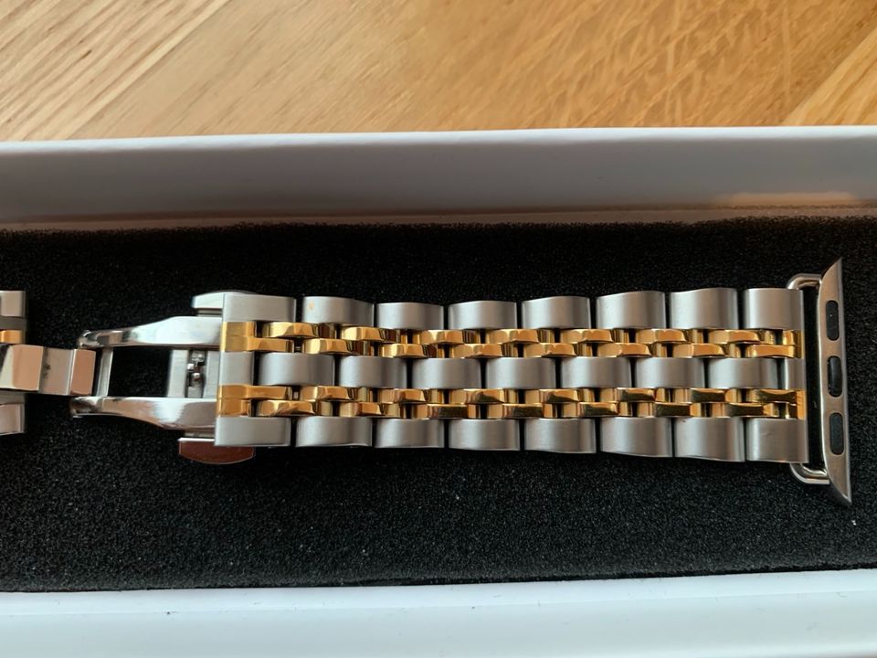 IWatch 38 Armband Silber und Gold Metall in Trier