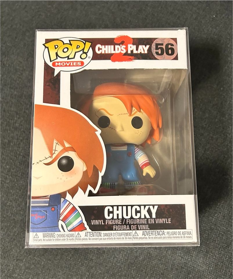 Funko Pop Chucky 56 Childs Play 2 Figur Softcase top Zustand in Selm