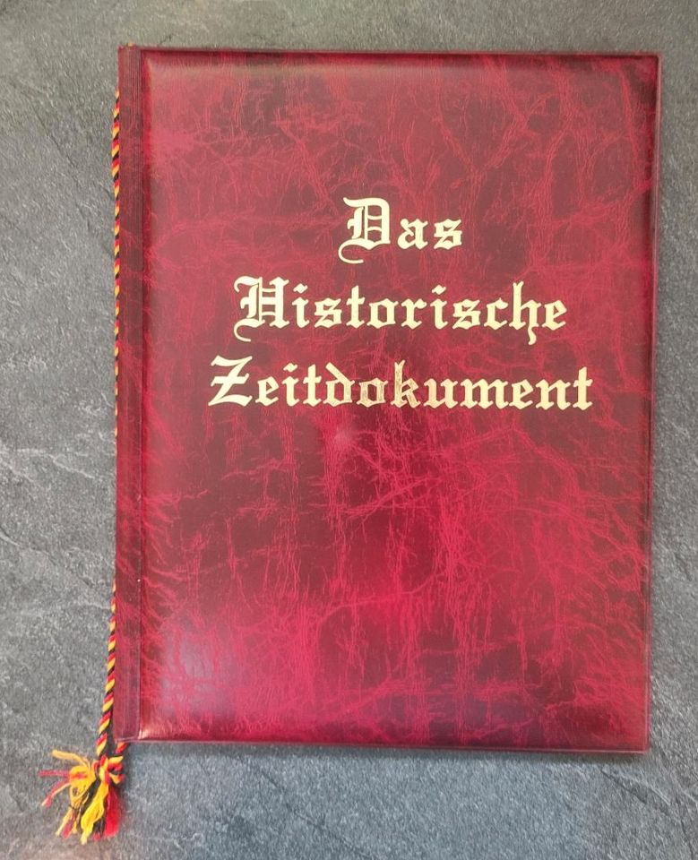 Mappe " Das historische Zeitdokument" DIN A4 in Dittelbrunn