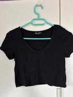 Schwarzes Crop Top Thüringen - Ichtershausen Vorschau
