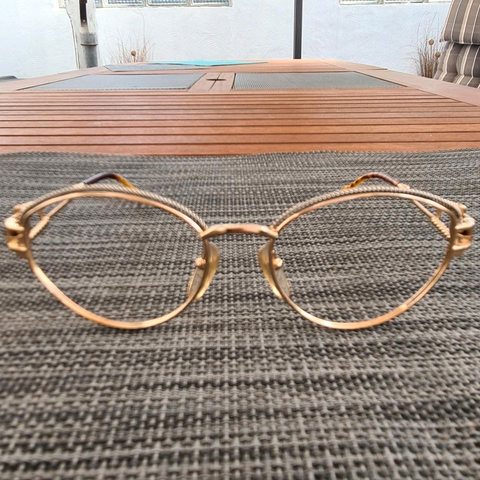 Brille Gold - Double Henry Jullien "Vintage" Damen "EIN TRAUM" in Grevenbroich