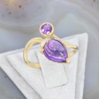 WERT 1150 € BRILLANT AMETHYST RING 750er/18K GELBGOLD vxlt 88049 Essen - Altenessen Vorschau