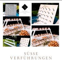 VERLEIH Donutwand Donuts Aufsteller Muffins Etagere Holz Hochzeit Bielefeld - Sennestadt Vorschau