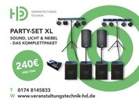 PARTY-SET L (Musikanlage/Party-Lichtset/Nebelmaschine) mieten Baden-Württemberg - Lauffen Vorschau