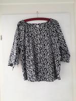 Gina Damen Bluse gr. 46 Schlupfbluse  dunkelblau  Baumwolle Niedersachsen - Aurich Vorschau