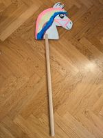 Kinder Holz Steckenpferd ca. 120 cm DIY selbstbemalt Frankfurt am Main - Sachsenhausen Vorschau