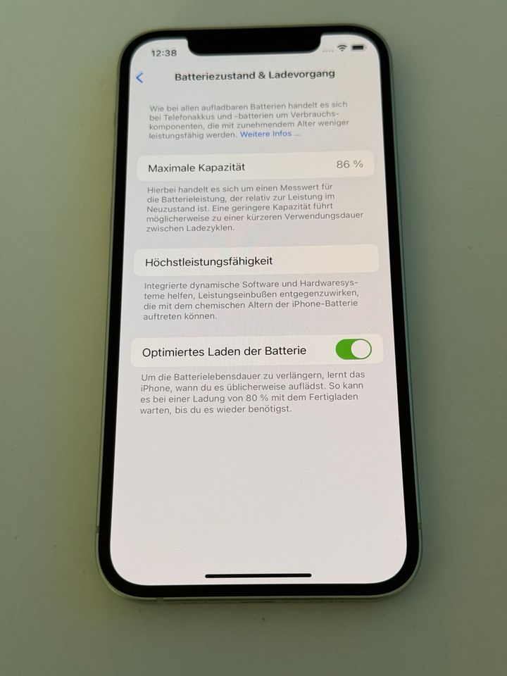Apple Iphone 12 64GB Grün in Erfurt