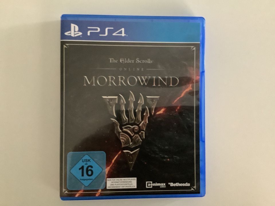 PS4: The Elder Scrolls Online Morrowind in OVP  - unbenutzt in Freiburg im Breisgau