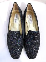 Jimmy Choo Loafer Mokassins Blau Metallic Glitter Ballerina 38,5 Hamburg-Nord - Hamburg Uhlenhorst Vorschau