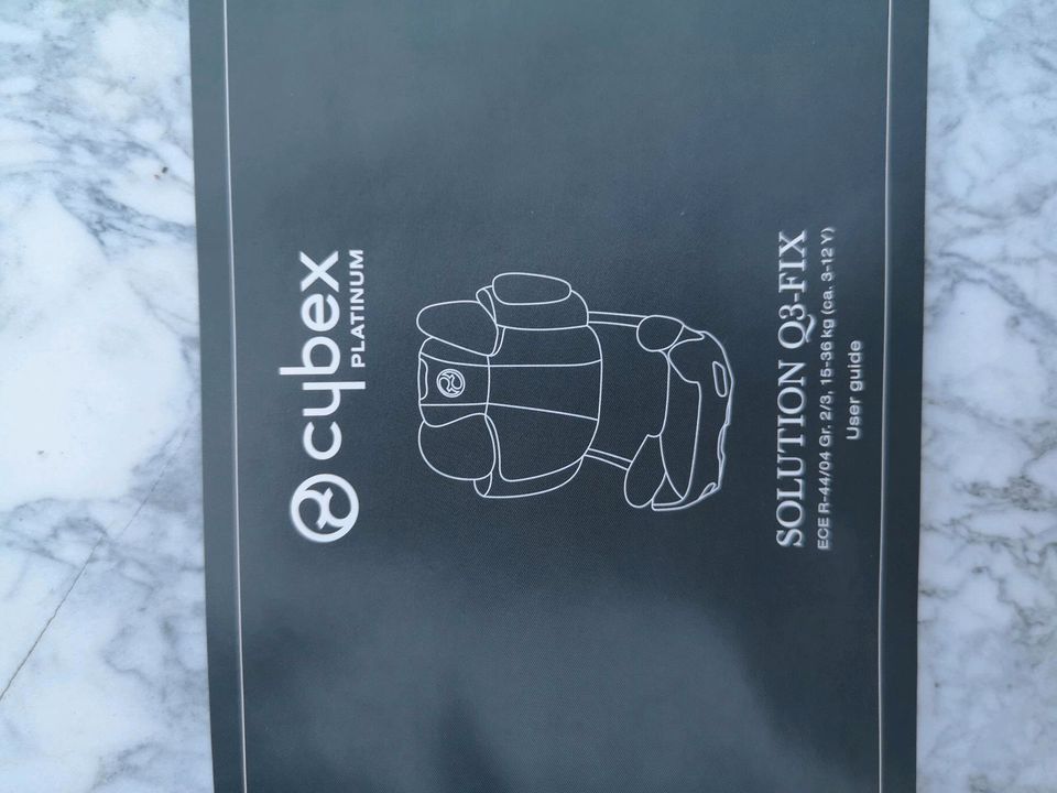 Cybex Solution Q3-Fix | Isofix-Kindersitz in Centrum