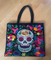 Mexikanische Totenkopf Tasche Shopper Handtasche Laptoptasche Pankow - Prenzlauer Berg Vorschau