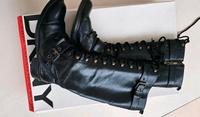 Schwarze Lederstiefel DKNY Gr.39 Baden-Württemberg - Backnang Vorschau