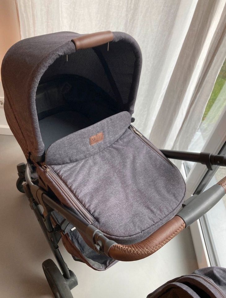 TOP Kinderwagen ABC Design Salsa 4 mit Buggy grau in Hamburg