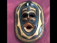 Holzmaske Original aus Afrika Handarbeit Sachsen-Anhalt - Wernigerode Vorschau