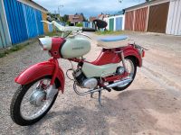 Simson Spatz Sr4-1 DDR Papiere handliniert Sammlerstück Sachsen - Rabenau Vorschau