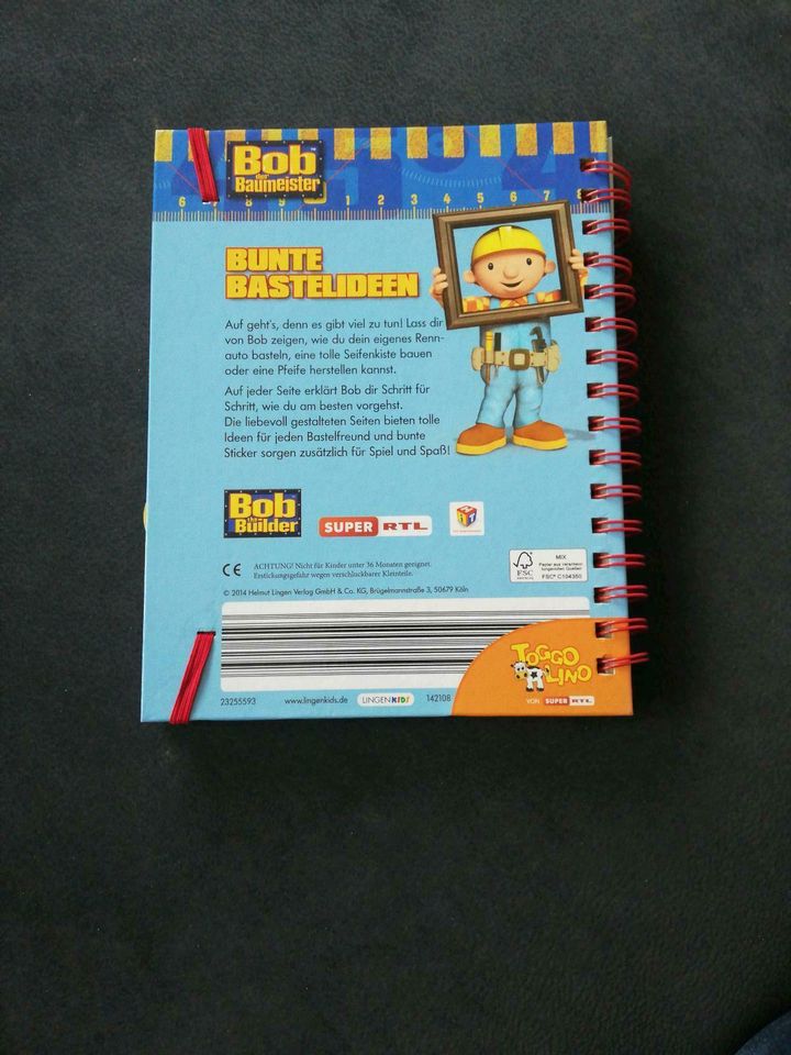 Buch bunte bastelideen bob der baumeister in Tiefenbach