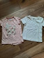 T-Shirt Mädchen 98 weiß rosa Topomini c&a Bayern - Kühbach Vorschau