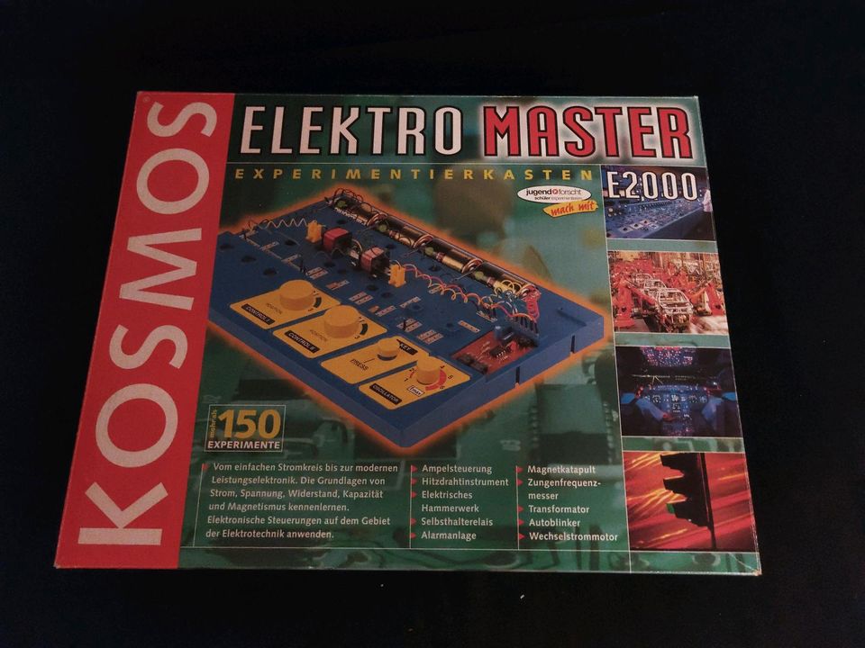 Elektro Master Experimentierkasten E2000 in Würzburg