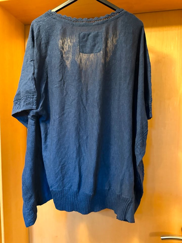 EDC by Esprit Strick Pullover Poncho Blau M NEU mit Etikett in Minden