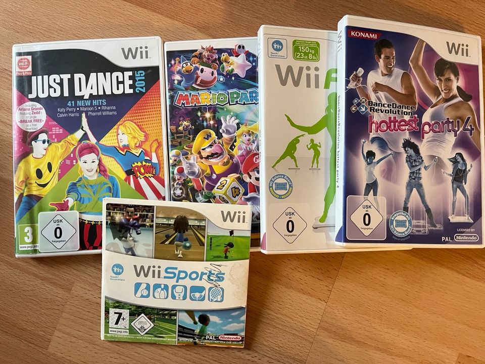 Nintendo Wii Konsole mit Balance Board und Spielen in Breckerfeld