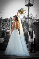 Traumhaftes Brautkleid Blush mit Schleier | Gr. 34–36 Saarland - Illingen Vorschau