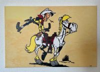 Lucky Luke Acrylfarben Gemälde Handgemalt Baden-Württemberg - Freiburg im Breisgau Vorschau