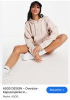 Jacke Pullover mit Reißverschluss beige Oversized Kreis Pinneberg - Pinneberg Vorschau