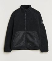 Originale CALVIN KLEIN Fleecejacke „Teddy Full Zip Sweater Black“ Köln - Vingst Vorschau