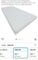 Matratze Dibapur® Pro Vital 3D Air Fresh 100x140 Hamburg-Mitte - Hamburg Billstedt   Vorschau