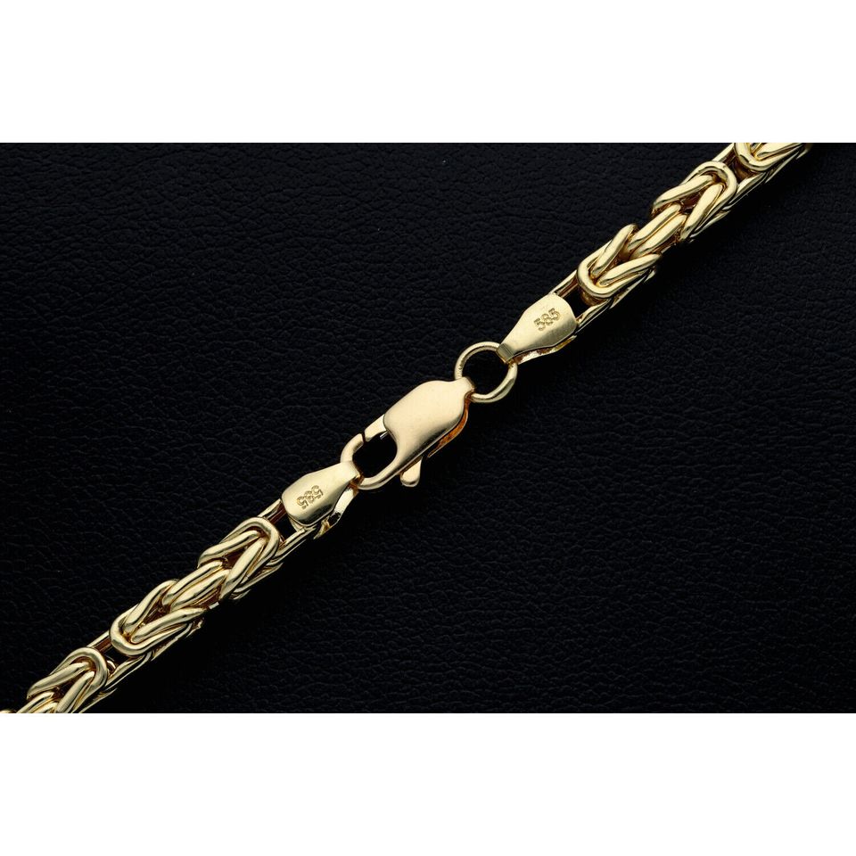 Königskette 585 14K Echt Gold 65cm 4mm DICK Halskette Goldkette NEU Schmuck Massiv Goldschmuck Viele weitere Angebote mit Finanzierung Ratenzahlung im Shop sensburg-aurum in Berlin