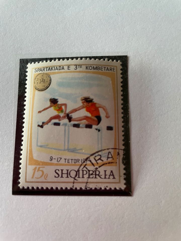 Albanien Briefmarken Set 1974 Spartakiade in Neustadt an der Weinstraße