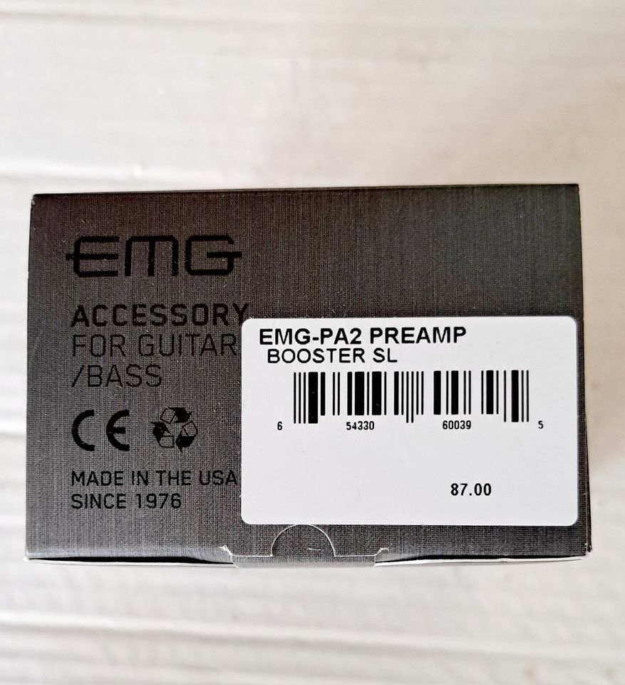 EMG Preamp für E-Gitarre/Bass - NEU in Darmstadt