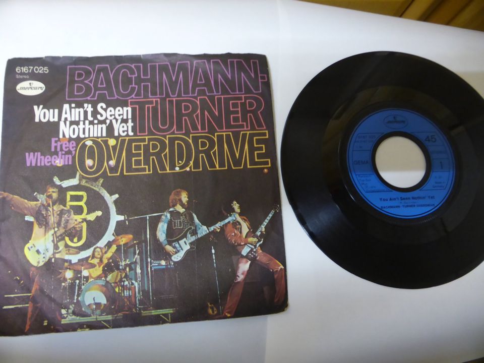 Schallplatte - Bachmann-Turner Overdrive - You ain't seen nothin' in Hamburg
