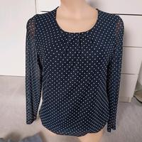 Gerry Weber Gr 40 Bluse Blusenshirt blau Tupfen Niedersachsen - Braunschweig Vorschau