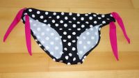 NEUE süße schwarze Bikinihose weißen Tupfen u pinkem Bändel 36 38 Kr. München - Neubiberg Vorschau