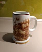 DDR Bierkrug Jagd- Motiv, Porzellan, Jäger, Forst Brandenburg - Fredersdorf-Vogelsdorf Vorschau